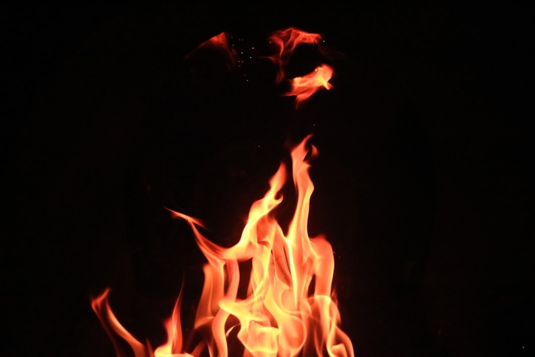 selective focus photography of fire