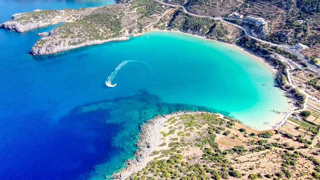 aerial view of body of water during daytime